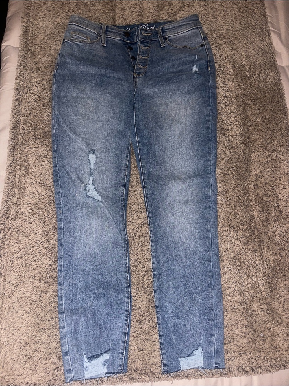 Cropped Jeans
